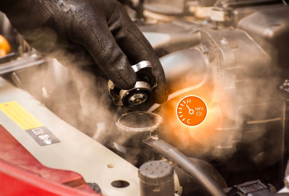 Sobrecalentamiento motor Sobrecalentamiento motor Síntomas