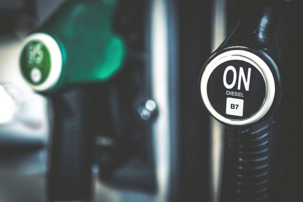 Diesel,Gasoil,Pump,Gun,On,Gas,Station,Closeup.,Car,Tank renting diesel