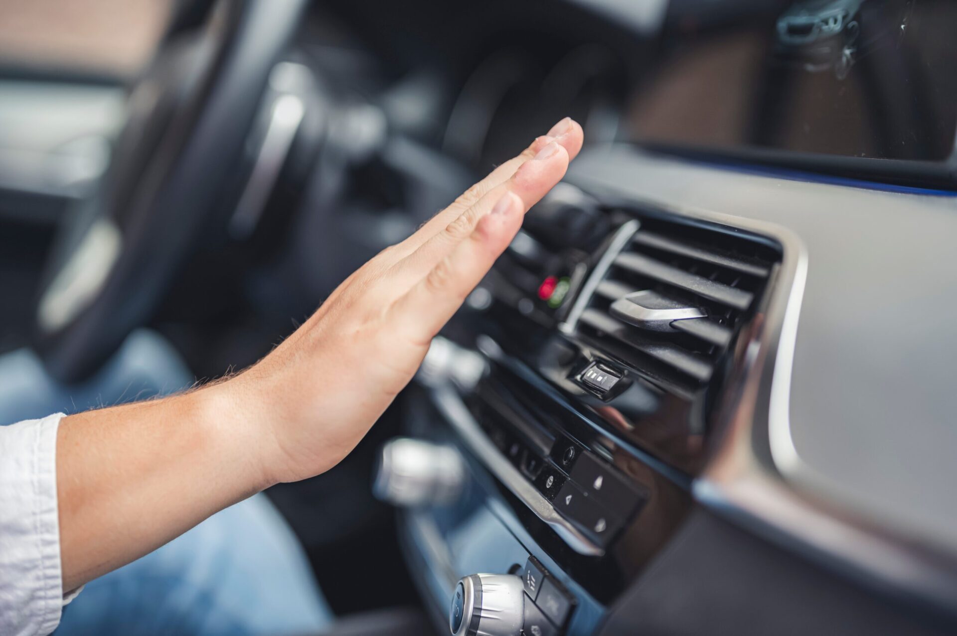 interior climatizador coche