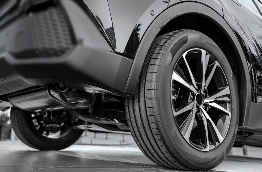 Tracción delantera del coche