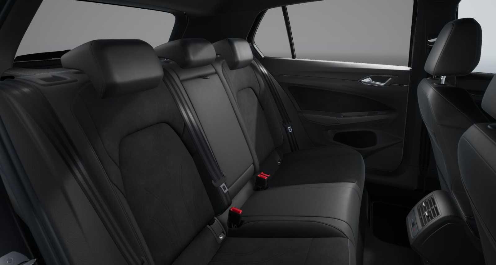 Plazas traseras del Volkswagen Golf