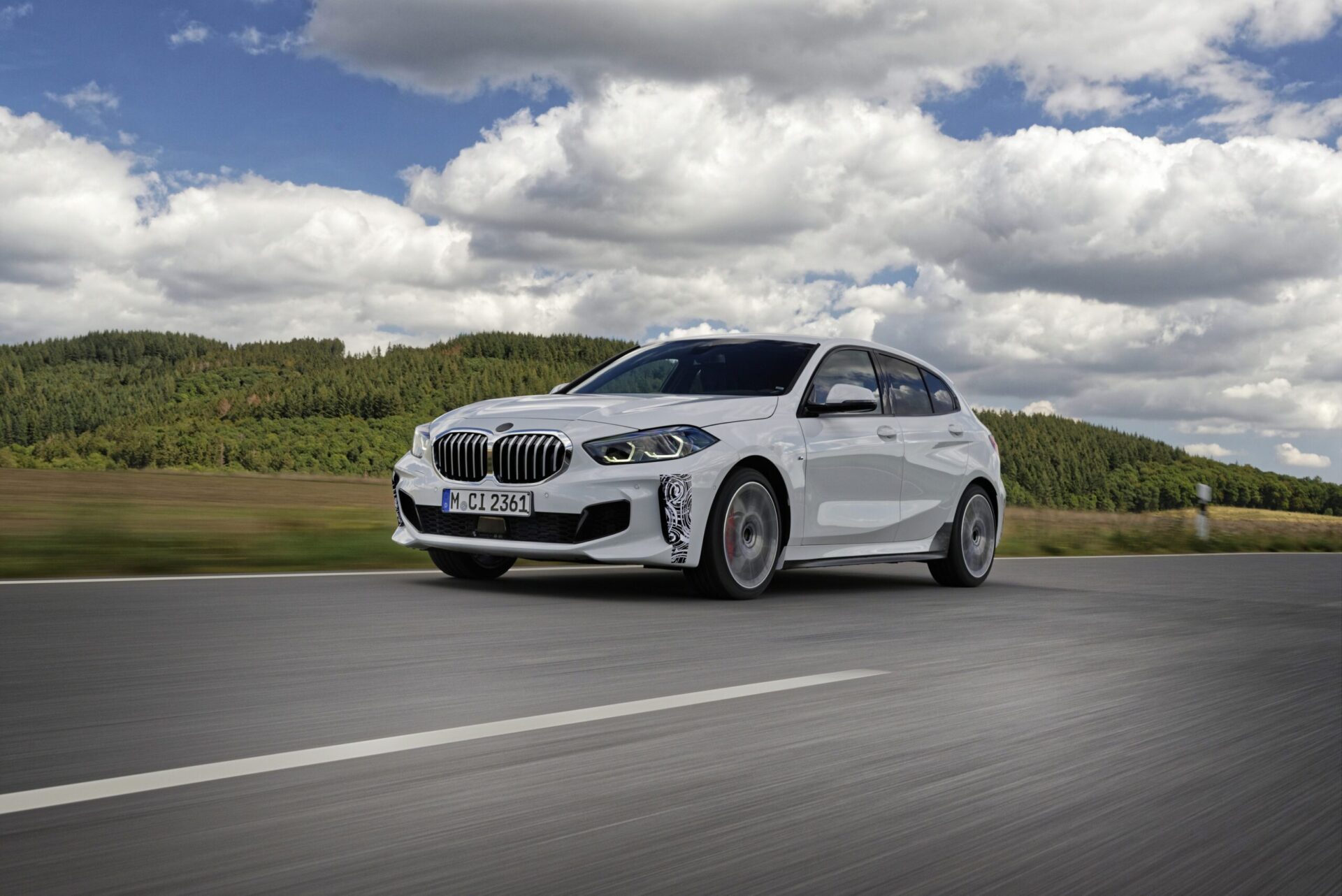 Dimensiones laterales del BMW Serie 1