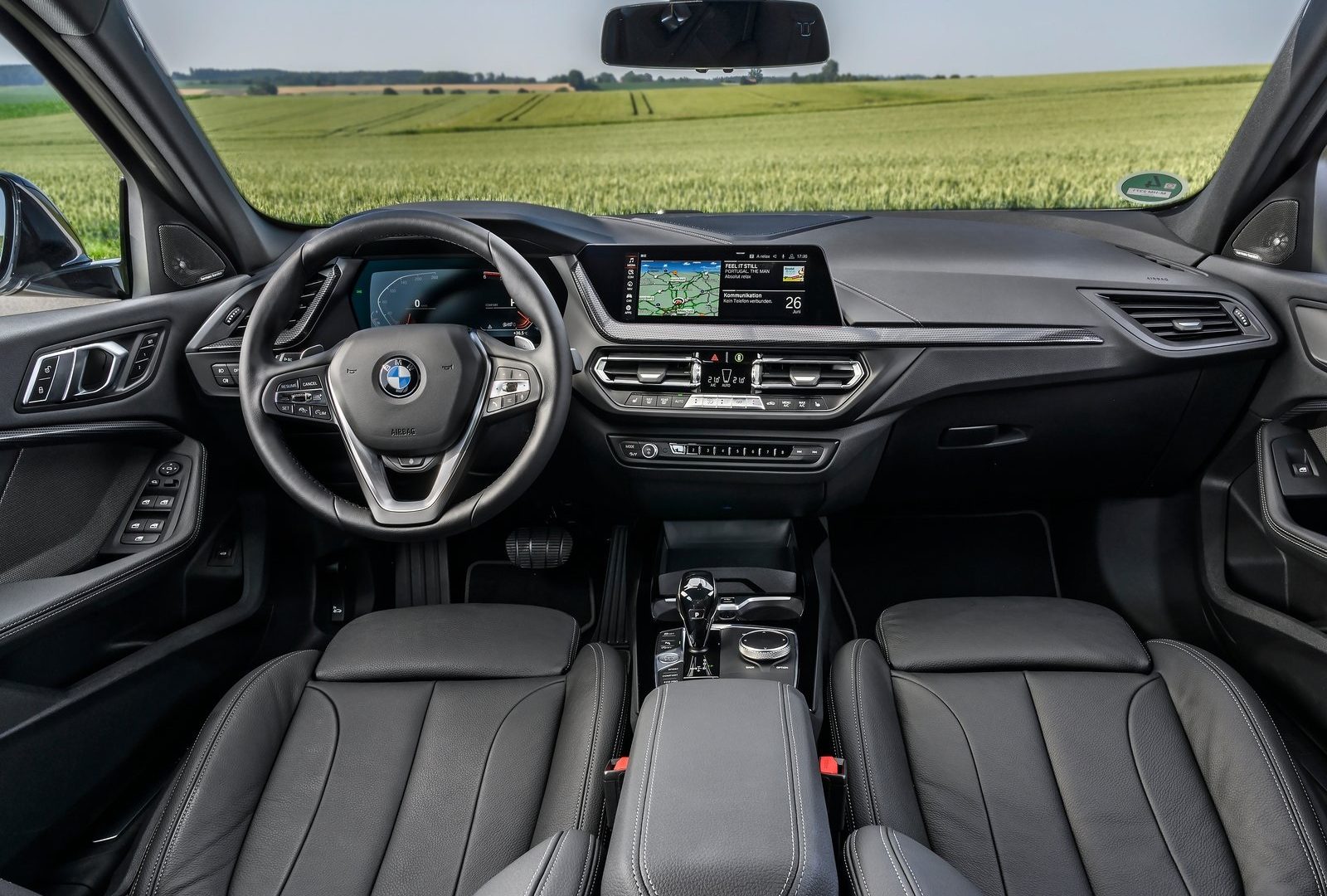 Interior y salpicadero del BMW Serie 1