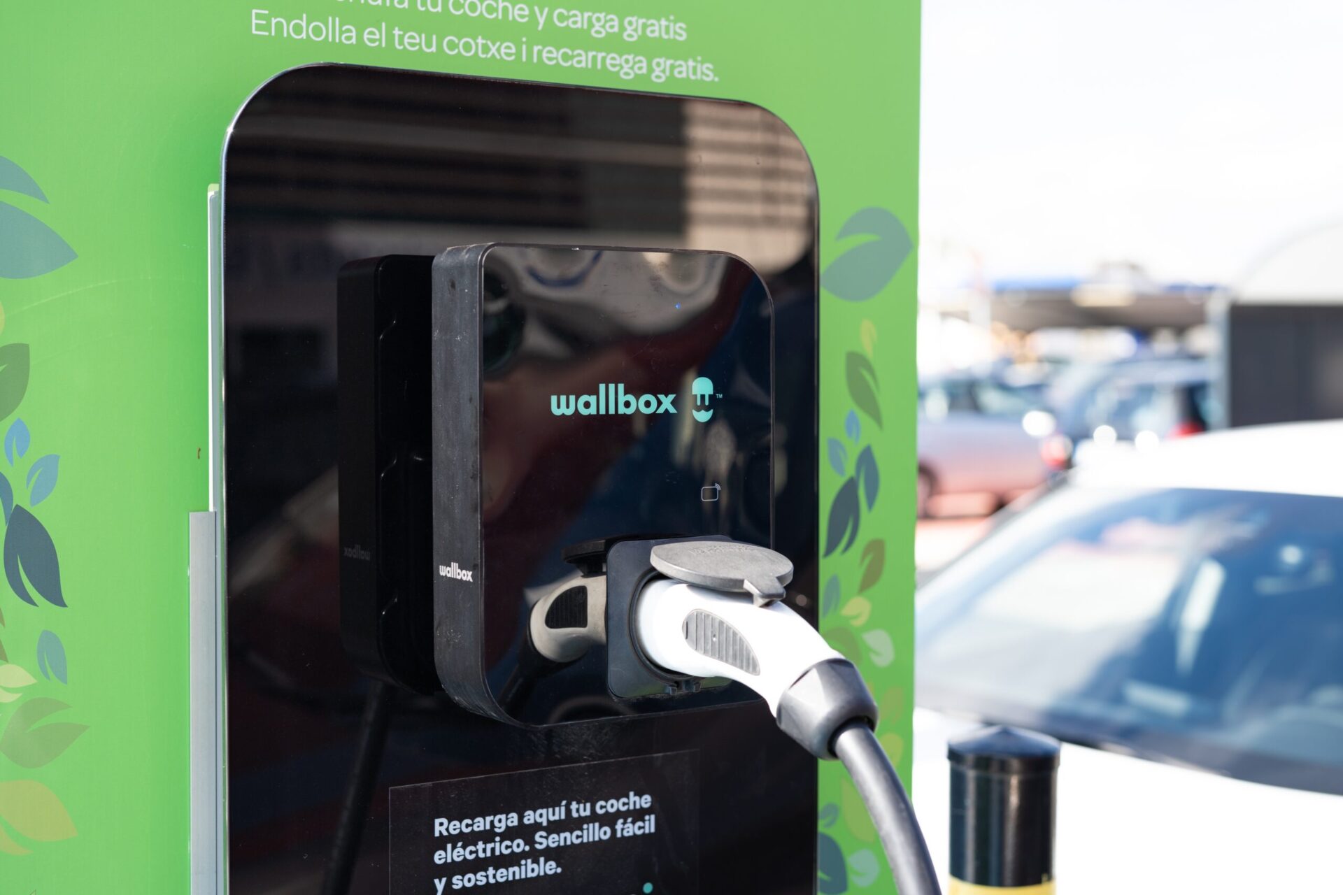 wallbox enchufado