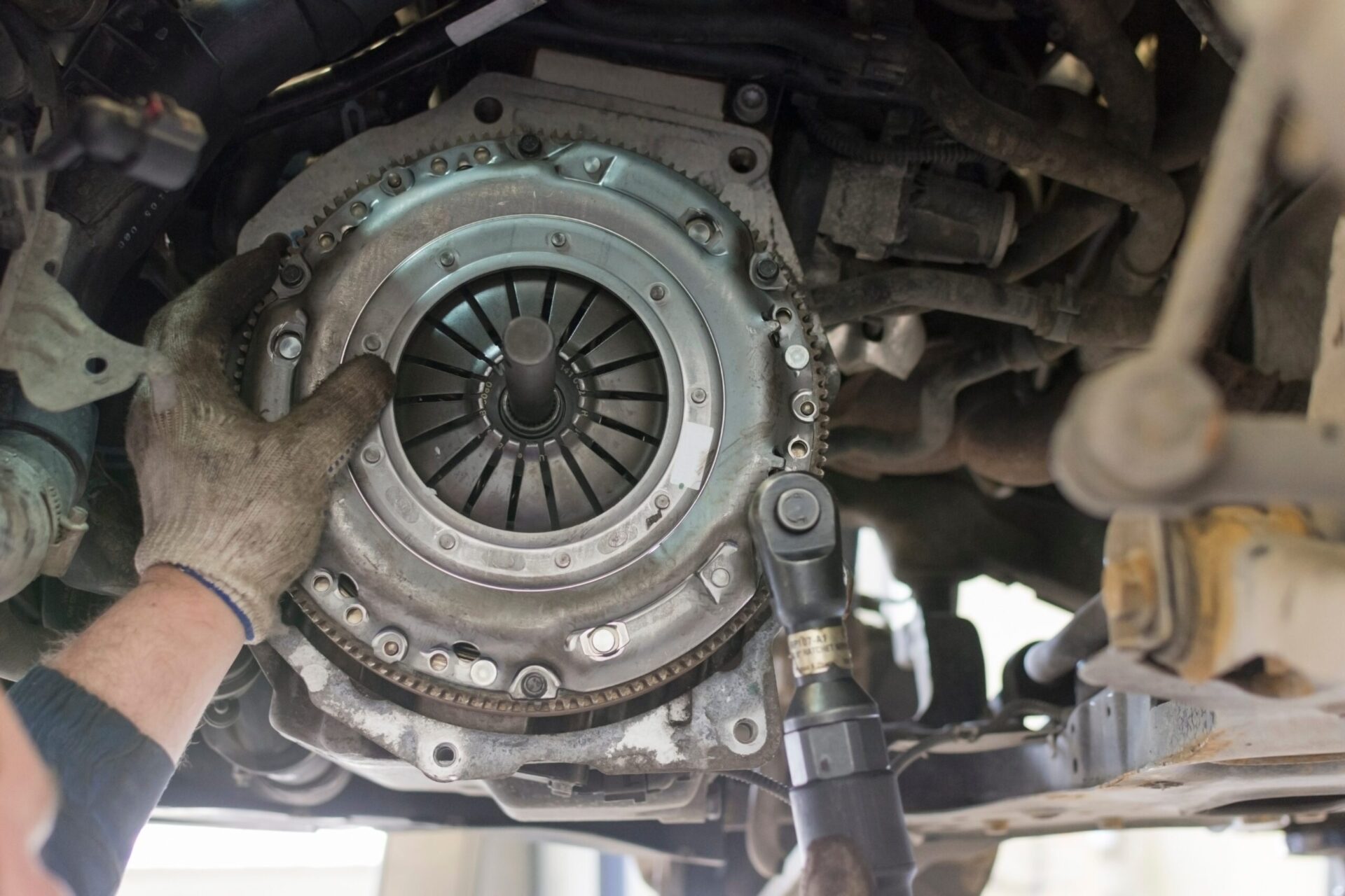 embrague del coche pieza taller