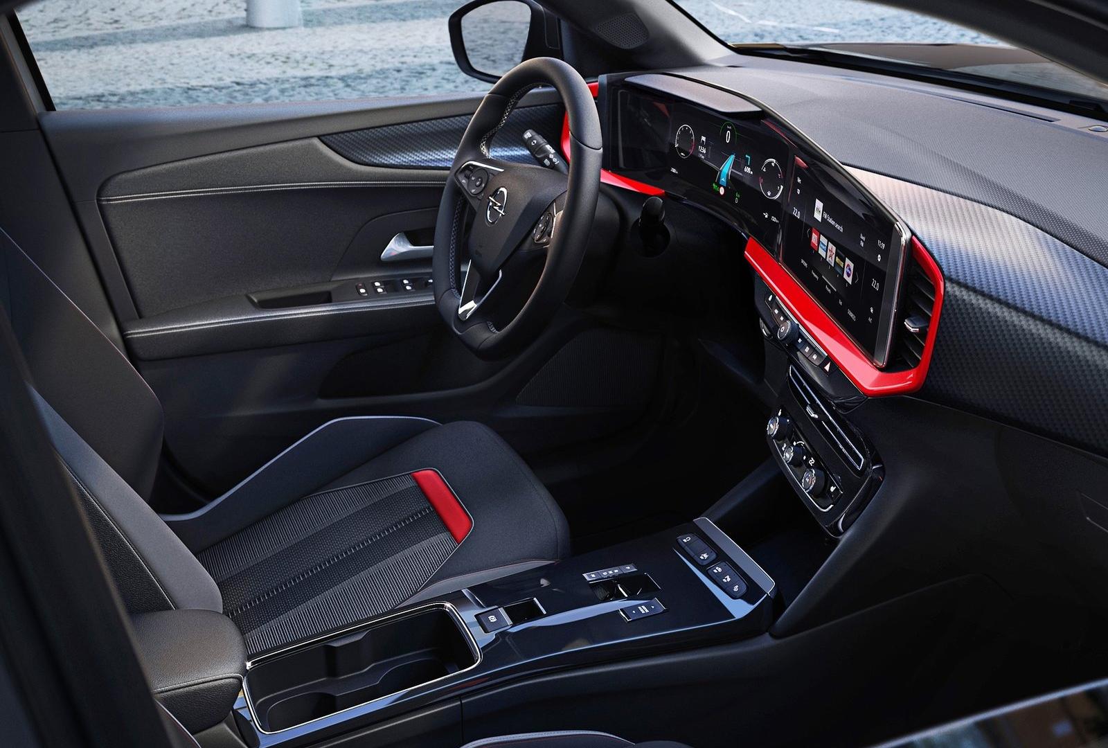 Interior y asientos del Opel Mokka