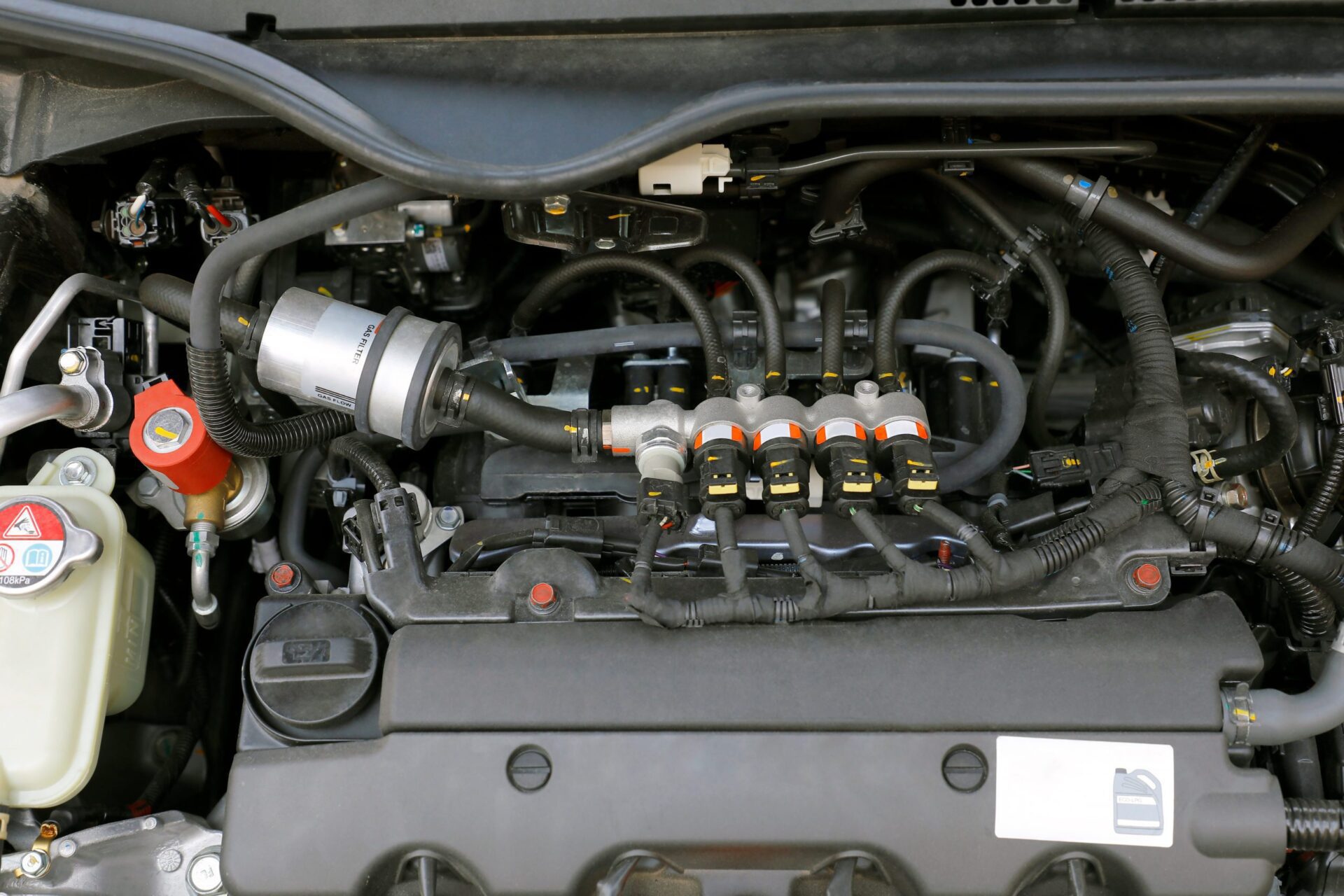 Motor de combustión de gas
