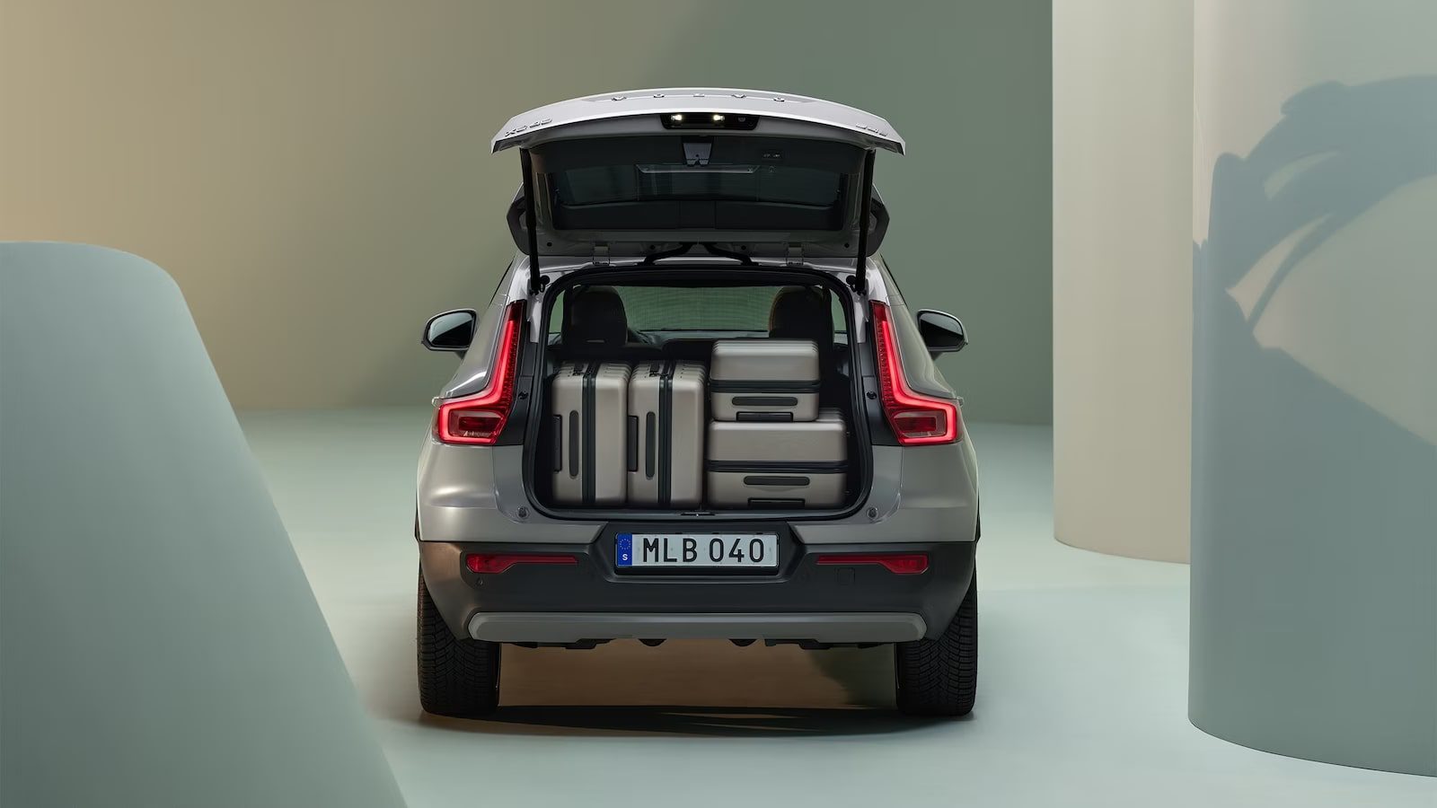 Capacidad del maletero del Volvo XC40